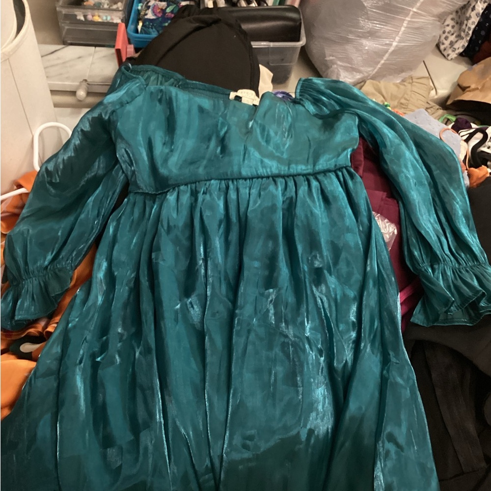 Tart Teal Kids Formal Dress